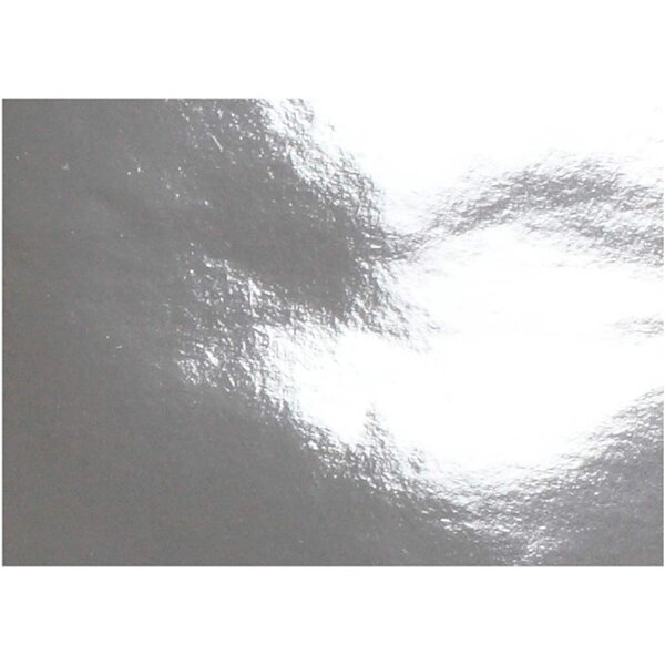 Creativ Company Metallic Papier, A4, vel 210x297 mm, 120 gr, zilver, 100 vel/ 1 doos