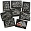 Creativ Company Krasplaatjes, afm 9x12 cm, 96 div/ 1 doos
