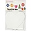 Creativ Company 3D Ornamenten, H: 18+22+24 cm, B: 15+18+22 cm, 230 gr, wit, 16 stuk/ 1 doos