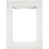 Creativ Company Passepartout lijsten, A4, afm 28,5x37 cm, 500 gr, wit, 100 stuk/ 1 doos