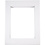 Creativ Company Passepartout lijsten, A3, afm 40x50 cm, 500 gr, wit, 100 stuk/ 1 doos