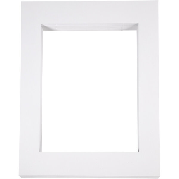Creativ Company Passepartout lijsten, A3, afm 40x50 cm, 500 gr, wit, 100 stuk/ 1 doos