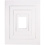 Creativ Company Passepartout lijsten, A3,A4,A5,A6, afm 13,4x18,9+19,7x27,9+28,3x36,6+39,5x49,6 cm, 500 gr, wit, 4x100 stuk/ 1 doos