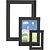 Creativ Company Passepartout lijsten, dikte 0,4 mm, 270 gr, zwart, 75 stuk/ 1 doos