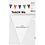 Creativ Company Vlaggen, H: 20 cm, B: 14,5 cm, 300 gr, wit, 10 stuk/ 1 doos