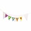 Creativ Company Vlaggen, H: 20 cm, B: 14,5 cm, 300 gr, wit, 10 stuk/ 1 doos
