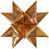 Vivi Gade Sterstroken, L: 86+100 cm, B: 25+40 mm, d 11,5+18,5 cm, goud glitter, 16 stroken/ 1 doos