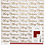 Vivi Gade Design papier, Merry Christmas en stippen, vel 30,5x30,5 cm, 180 gr, goud, 3 vel/ 1 doos