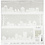 Vivi Gade Design papier, huizen en sneeuwvlokken, vel 30,5x30,5 cm, 180 gr, 3 vel/ 1 doos