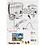 Creativ Company Puzzel, afm 15x21 cm, wit, 16x24 delen, 16 stuk/ 1 doos