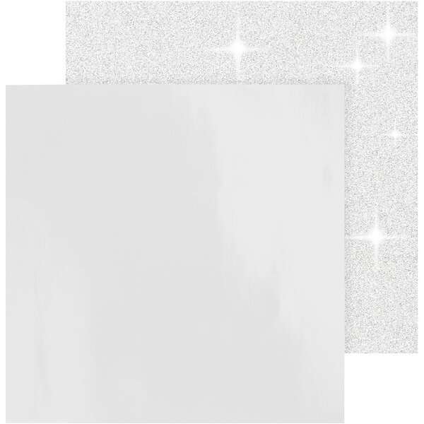 Vivi Gade Design papier, vel 30,5x30,5 cm, 120+128 gr, wit, 2 vel/ 1 doos