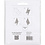 Vivi Gade Origamipapier, afm 10x10 cm, 128 gr, goud, 20 vel/ 1 doos