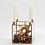 Vivi Gade Origamipapier, afm 10x10 cm, 128 gr, goud, 20 vel/ 1 doos