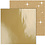 Vivi Gade Design papier, vel 30,5x30,5 cm, 120+128 gr, goud, 2 vel/ 1 doos