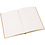 Creativ Company Notitieboek, A5, dikte 8 mm, 80 gr, bruin, 1 stuk