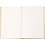 Creativ Company Notitieboek, A5, dikte 8 mm, 80 gr, bruin, 1 stuk