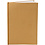 Creativ Company Notitieboek, A5, dikte 8 mm, 80 gr, bruin, 1 stuk