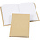 Creativ Company Notitieboek, A6, dikte 8 mm, 80 gr, bruin, 1 stuk