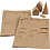 Creativ Company Huizen en bomen, H: 5,7-10 Cm cm, 1 set