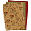 Creativ Company Faux Leather Papier, vel 21x27,5+21x28,5+21x29,5 cm, dikte 0,55 mm, unikleurig,bedrukt, naturel, groen, rood, 3 vel/ 1 doos