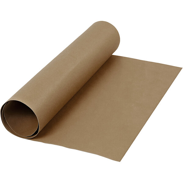 Creativ Company Faux Leather Papier, B: 50 cm, unikleurig, 350 gr, donkerbruin, 1 m/ 1 rol