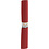 Creativ Company Faux Leather Papier, B: 50 cm, unikleurig, 350 gr, rood, 1 m/ 1 rol