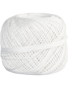 Creativ Company Mercerised Katoengaren, wit, 20 gr/ 1 bol
