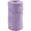Creativ Company Macramé Koord, L: 198 M, d 2 mm, paars, 330 gr/ 1 rol