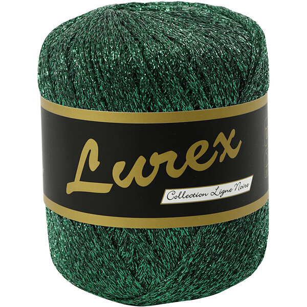 Lurex Lurex Glitter Garen, L: 160 M, groen, 25 gr/ 1 bol