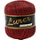 Lurex Lurex Glitter Garen, L: 160 M, rood, 25 gr/ 1 bol