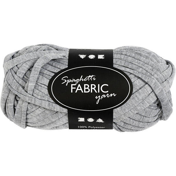 Creativ Company Spaghettigaren, L: 35 M, grijs, 100 gr/ 1 bol