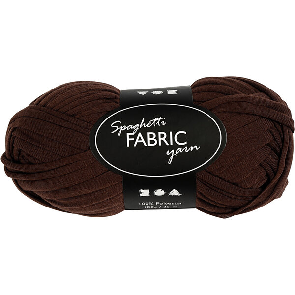 Creativ Company Spaghettigaren, L: 35 M, bruin, 100 gr/ 1 bol