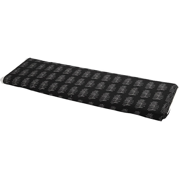 Creativ Company Stof, B: 145 cm, 140 gr, donkergrijs, 10 m/ 1 rol
