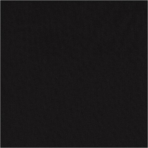 Stof, B: 145 cm, 140 gr, zwart, 2 m/ 1 doos