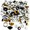 Fiskars Fiskars Eyelets, H: 2,9+3,15 mm, d 5+8 mm, gatgrootte 3,2+4,8 mm, 120 stuk/ 1 doos