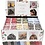 Creativ Company Patchwork stof, afm 45x55 cm, 100 gr, diverse kleuren, 48 bol/ 1 doos