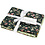 Creativ Company Patchwork stof, afm 45x55 cm, 100 gr, groen, 4 stuk/ 1 bol