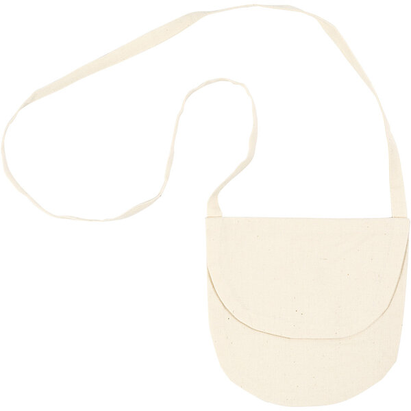 Creativ Company Schoudertas, afm 15x14 cm, 110 gr, licht naturel, 1 stuk