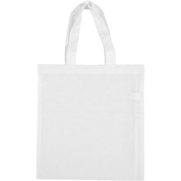 Creativ Company Draagtas , afm 28x30 cm, 130 gr, wit, 1 stuk