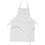 Creativ Company Schort, L: 61 cm, B: 43 cm, afm 4-6 jaar, 210 gr, wit, 1 stuk
