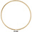Creativ Company Borduurframe, d 20 cm, 1 stuk