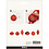 Creativ Company Kruissteken karton, kersdecoratie, H: 8,5-12 cm, gatgrootte 3 mm, metallic rood, 8 stuk/ 1 doos