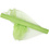 Tule, B: 50 cm, neon groen, 5 m/ 1 rol