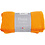 Creativ Company Fleece, L: 125 cm, B: 150 cm, 200 gr, oranje, 1 stuk