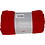 Creativ Company Fleece, L: 125 cm, B: 150 cm, 200 gr, rood, 1 stuk