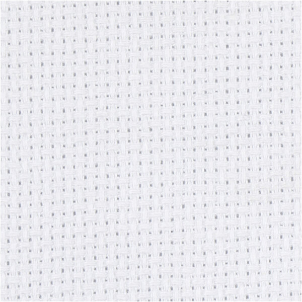 Creativ Company Aida, afm 50x50 cm, 70 vierkanten per 10 cm, wit, 1 stuk