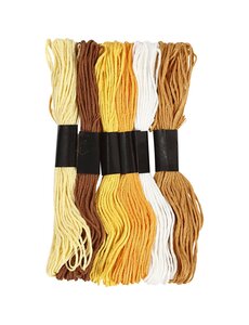 Creativ Company Borduurgaren, dikte 1 mm, goud, 6 bol/ 1 doos