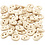 Creativ Company Houten knopen, d 8 mm, 2 gaten, 50 stuk/ 1 doos