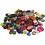 Creativ Company Knopen, d 12+18+20 mm, diverse kleuren, 800 stuk/ 1 doos