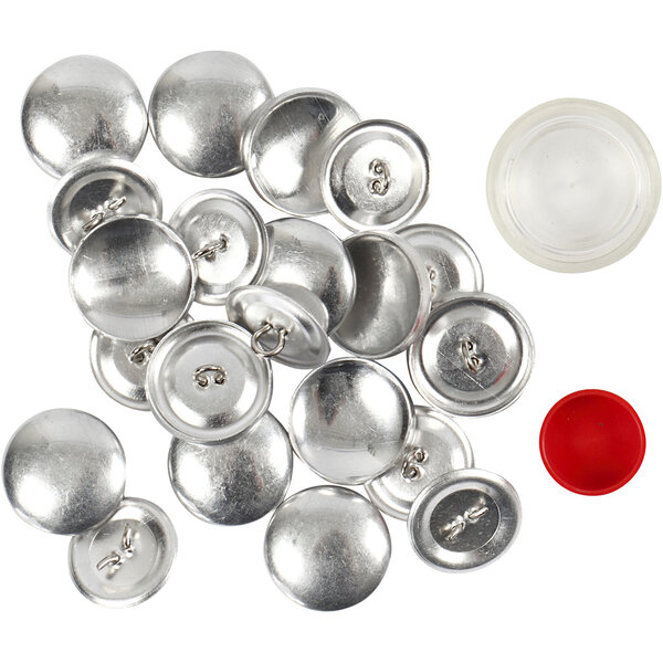 Creativ Company DIY Knopen, d 22 mm, 12 stuk/ 1 doos